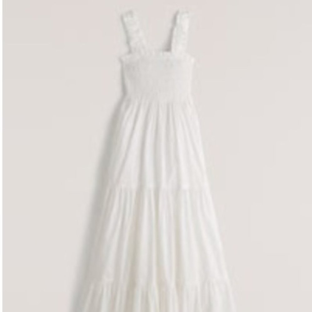 Smocked Bodice Easy Maxi Dress